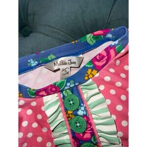 Matilda Jane Girls 8 Sun Swim Shirt Rashguard